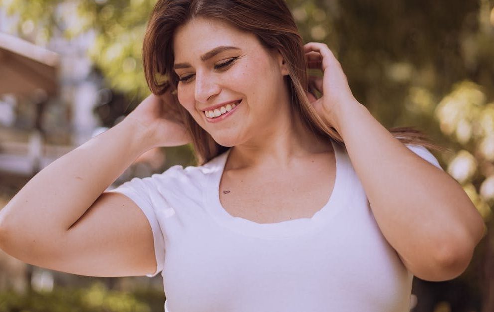 A Beautiful Woman Smiling
